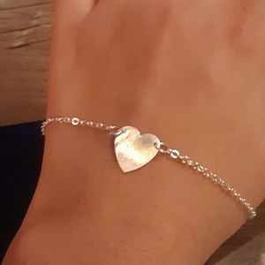 Heart anklet